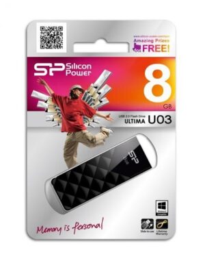 Silicon Power U03 / 8gb / Black