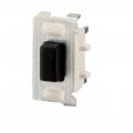 Smd Button 2 Pin Nickel Silver Black