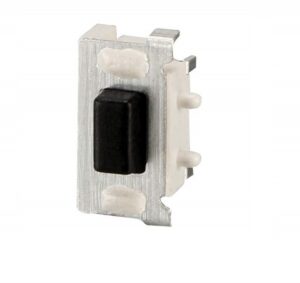 Smd Button 2 Pin Nickel Silver Black