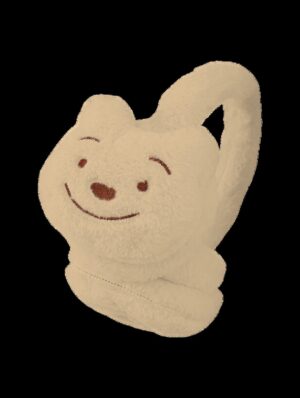 Soft Plush Warmer Earmuff Bear Light Brown
