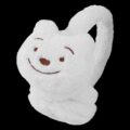 Soft Plush Warmer Earmuff Bear White