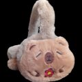 Soft Plush Warmer Earmuff Capybara Flower