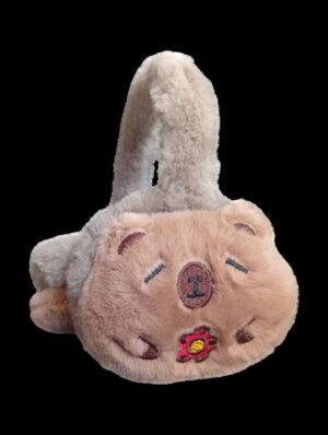 Soft Plush Warmer Earmuff Capybara Flower
