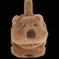 Soft Plush Warmer Earmuff Capybara Happy