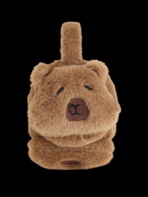 Soft Plush Warmer Earmuff Capybara Happy