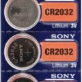 Sony Μπαταρίες Λιθίου Cr2032 3v 5 Τεμ