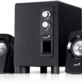 Speakers Genius 2.1 10W RMS Wood 85dB Volume/Bass