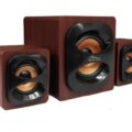 Speakers Soundrave 2.2 Mediatech Mt3328 Dual Bass 25w Rms