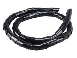 Σπίραλ Καλωδίου 10M Μαύρο Bulk Swb-19