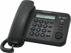 Σταθερή τηλεφωνική συσκευή Panasonic Black