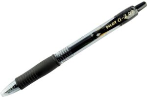 Στυλό PILOT 'ALPHA GEL' 0.7 μαύρος 12Τ.