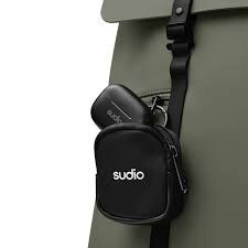 Sudio TV Earphones & Δερμάτινη Θήκη Μεταφοράς