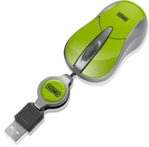 Sweex Mini Optical Mouse Lime Green MI055