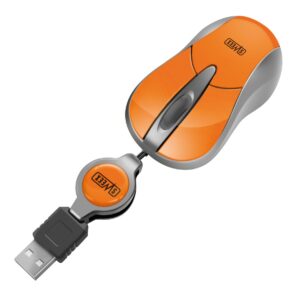 Sweex Mini Optical Mouse Orangey Orange MI053