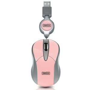 Sweex Mini Optical Mouse Pitaya Pink MI056