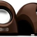 Sweex Notebook Speaker Set Snakefruit Brown