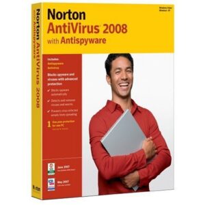 Symantec Norton Antivirus 2008 3 Users