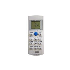 Τηλεχειριστήριο κλιματιστικού - Universal AC Remote Control K-1000 Λευκό.