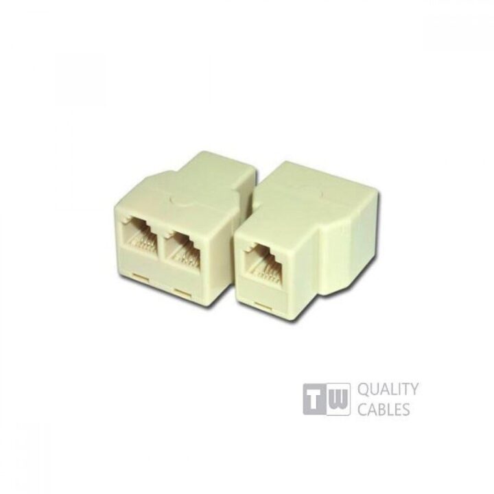 Τηλεφων. Adaptor Θηλ./Θηλ. X2 6P4C T201-03 Lnc / Kda