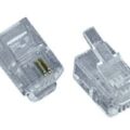 Τηλεφωνικό Φις 6P4C YH6-604 (SS320) CZT Rohs *(x100τεμ.)