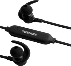 Toshiba Ακουστικά In-ear Bluetooth Handsfree Μαύρα
