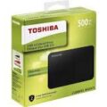 Toshiba Εξωτερικός Σκληρός Δίσκος Canvio Basics 2018 500gb Usb 3.0 Black