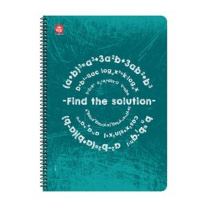 Trendy Τετράδιο Σπιράλ Β5 3 θεμάτων Find The Solution