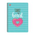 Trendy Τετράδιο Σπιράλ Β5 3 θεμάτων Take My Heart