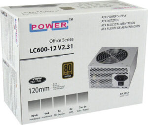 Τροφοδοτικό LC-POWER ATX PSU 600W LC600-12 V2.31 Active PFC