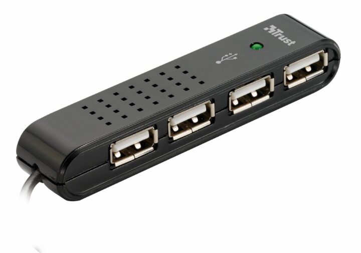Trust HU-4440P 4-Port USB 2.0 Mini Hub