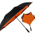 Umbrella with Walking Stick Orange PB24-022