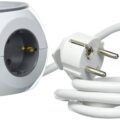 Unitex Multiprise Plug In 3EB-IEC to Schuko Soc