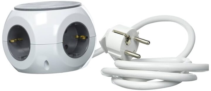 Unitex Multiprise Plug In 3EB-IEC to Schuko Soc