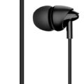 Usams earphones με μικρόφωνο 10mm 1.2m μαύρα