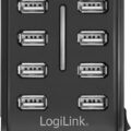 Usb 10 Ports With Psu Logilink Ua0065