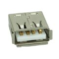 USB 2.0 Connector A Type Mid One Solder Silver/White oem