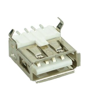 Usb 2.0 Connector A Type Up Solder In Silver