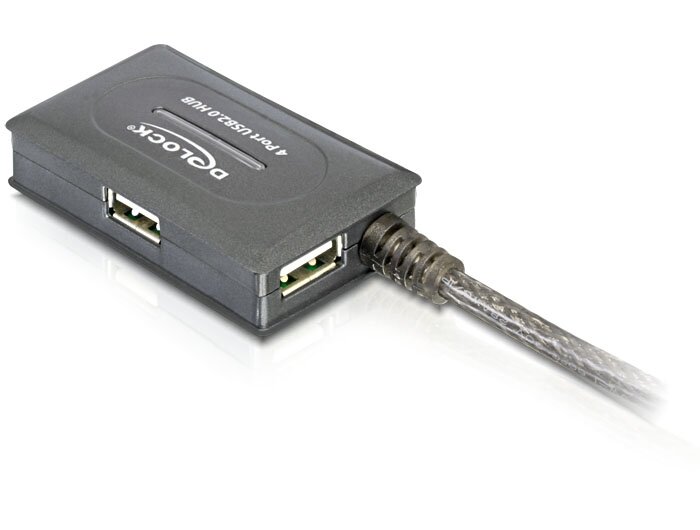 Usb 2.0 Ενισχυση 10m A/a M/f Delck 82748 Hub 4port