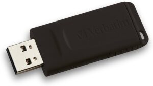 Usb 2.0 Flash Disk 16GB Black Verbatim Slider #98696