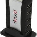 Usb 2.0 Hub 7Port Με Τροφοδοτικό Tivecho Tm-Uh710