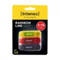 USB Stick Intenso 3 x 16GB Rainbow Triple Pack