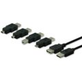 USB to USB Tools 6 in 1 Travel Computer Cable