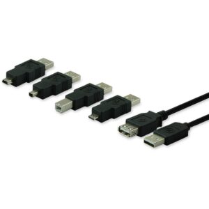 USB to USB Tools 6 in 1 Travel Computer Cable