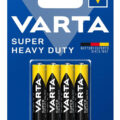 Varta Μπαταρίες Zinc Carbon Super Heavy Duty AAA/R03 1.5V 4τμχ