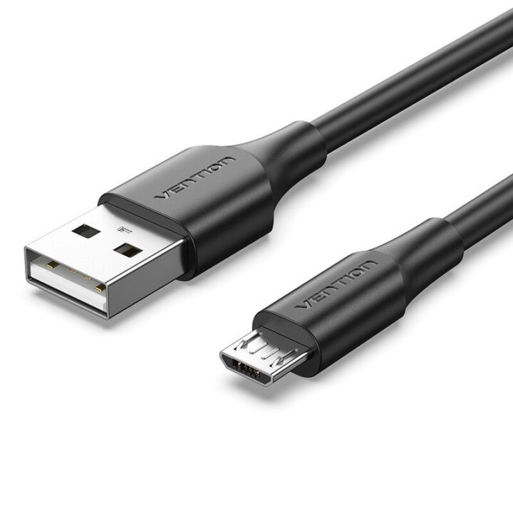 Vention USB 2.0 to micro USB Cable Μαύρο 1.5m (CTIBG)