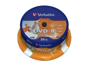 Verbatim 16X 4.7Gb (25 Pack) 16X Sp 25Τεμ 43522
