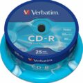 Verbatim Cd-R 52X 700Mb Spindle 25Τεμ 43432 Ep