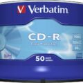 Verbatim Cd-R 52x 80min 700mb Cake Box 50 Pack
