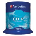 Verbatim CD-R 700MB / 52x / 80min - 100 Τεμ.
