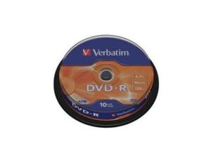 Verbatim Dvd-r 16X Spindle P10